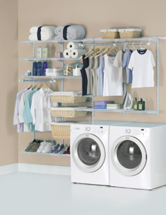 Configurations helps organize your Laundry Room